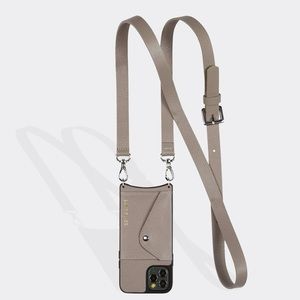 Hailey Side Slot Leather Crossbody Bandolier iPhone 12/12 Pro